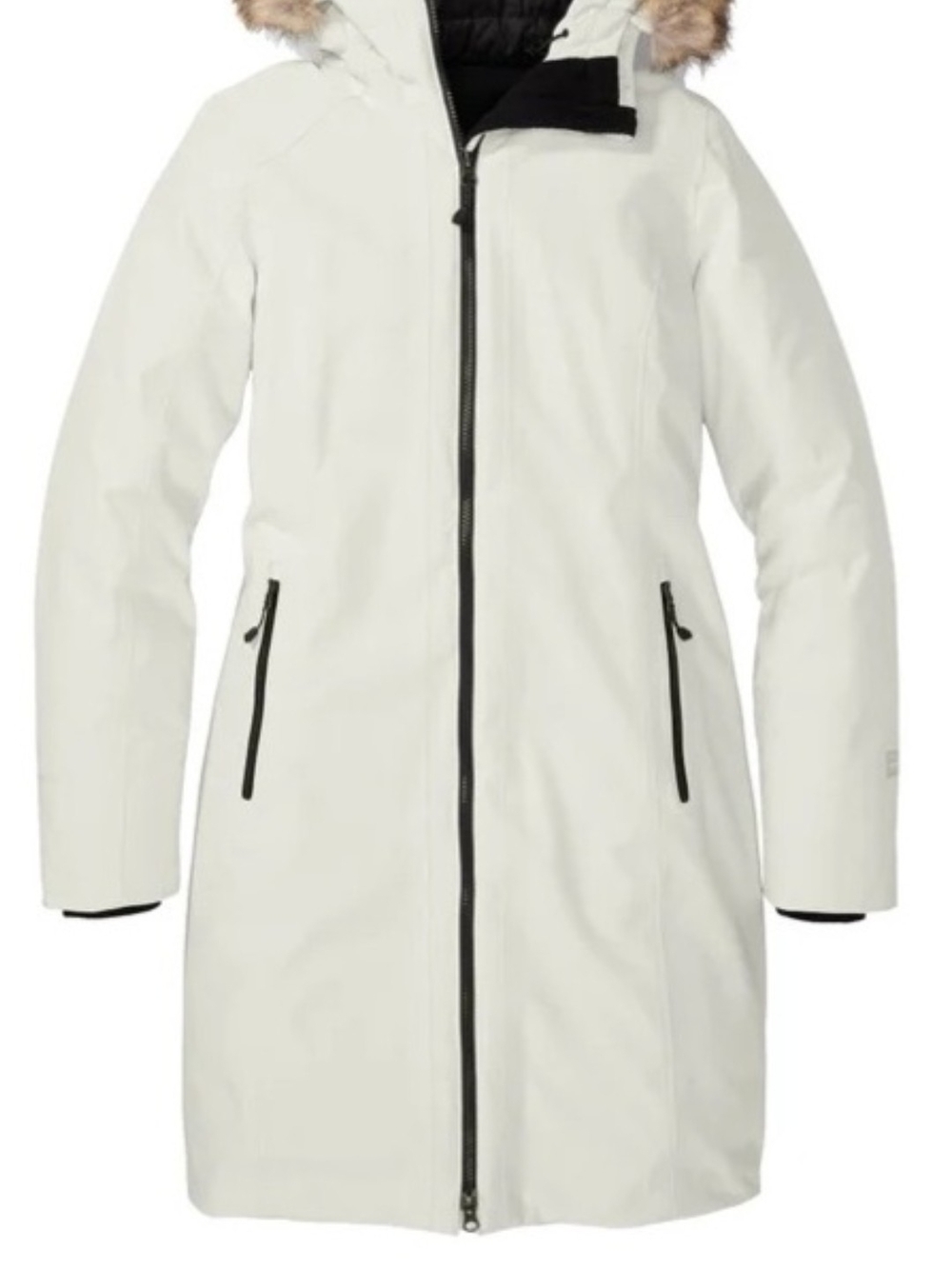 Eddie Bauer WeatherEdge Down Parka Coat Womens 650 Fill Waterproof XL $225